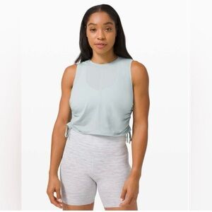 Lululemon Blue Cinch It Up Tank Top - Size 6